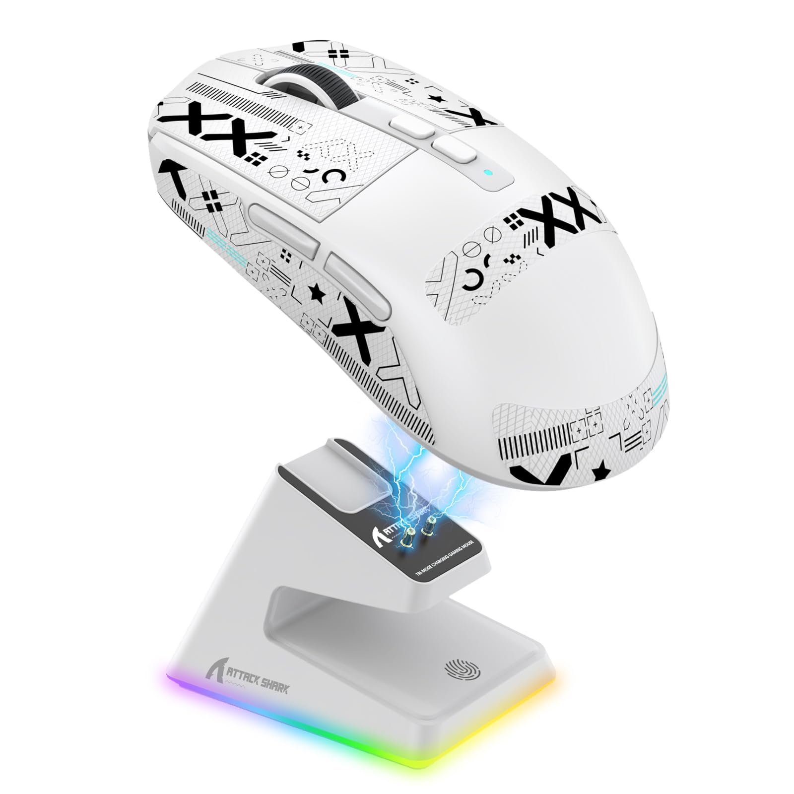 ATTACK SHARK X6 Lightweight Wireless Gaming Mouse with RGB